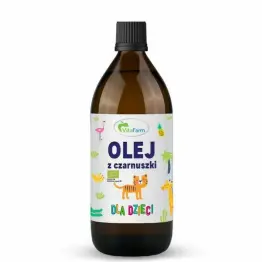 Olej z Czarnuszki Dla Dzieci BIO 100 ml - Vitafarm (data: 31.01.2025)
