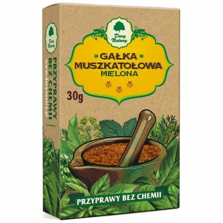 Gałka Muszkatołowa Mielona 30 g - Dary Natury