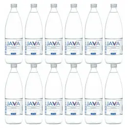 12 x Naturalna Woda Mineralna Alkaliczna Niegazowana 860 ml (Szkło) - Java