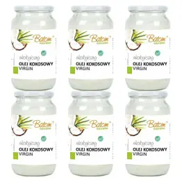 6 x Olej Kokosowy Virgin Bio 1 l - Batom