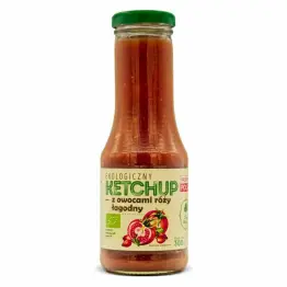 Ketchup z Owocami Róży Łagodny EKO 300 g - Dary Natury
