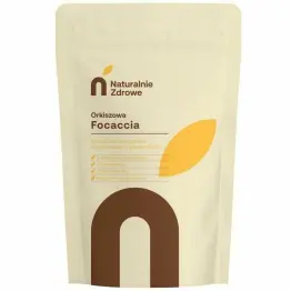 Mieszanka Wypiekowa FOCACCIA Orkiszowa z Rozmarynem 500 g - Naturalnie Zdrowe