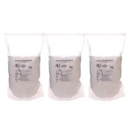 Zestaw 3 x Wodorowęglan Sodu Soda Oczyszczona Proszek 1 kg - Natur Planet
