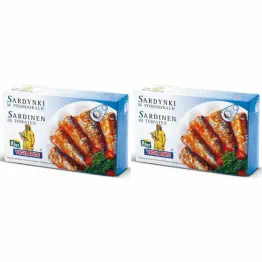 2 x Sardynki w Pomidorach 120 g (88 g) - Vigilante