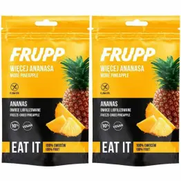 2 x Owoce Liofilizowane Ananas 15 g - Frupp