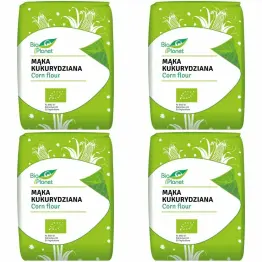 4 x Mąka Kukurydziana Bio 1 kg - Bio Planet