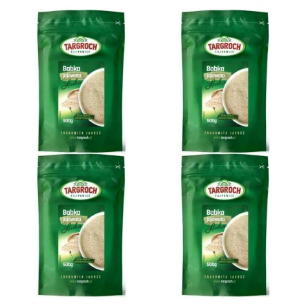 Zestaw 4 x Babka Jajowata Łuska 500 g Targroch