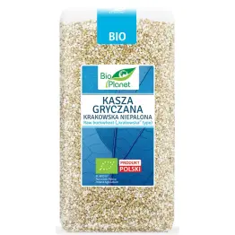 Kasza Gryczana Krakowska Niepalona Bio  500 g - Bio Planet