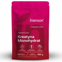 Kreatyna Monohydrat o Smaku Truskawka-Arbuz 260 g - Intenson