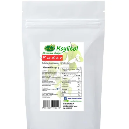 Ksylitol Puder Fiński 0,25 kg - Danisco Sweeteners