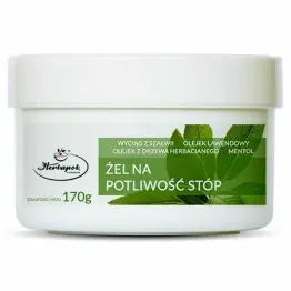 Żel na Potliwość Stóp 170 g - Herbapol