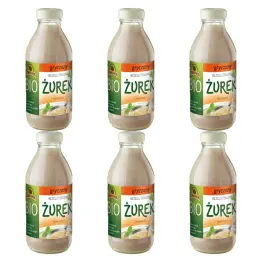 6 x Żurek Gryczany Bezglutenowy Koncentrat Bio 320 ml - Kowalewski