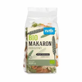 Makaron Orkiszowy Kolorowy Jeżyki Bio 250 g - Niro
