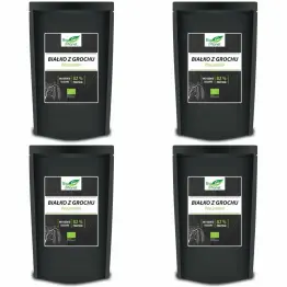 4 x Białko z Grochu w Proszku Bio 500 g - Bio Planet
