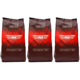 3 x Yerba Mate MATEINE Caffeine+ 500 g
