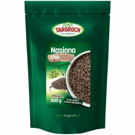 Nasiona Chia (Szałwia Hiszpańska) 500 g - Targroch