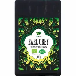 Herbata Zielona Earl Grey BIO 100 g - EcoBlik