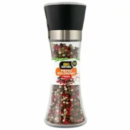 Przyprawa Pieprz Kolorowy Młynek 77 g - Big Nature