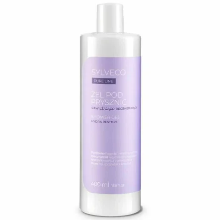 Żel Pod Prysznic Nawilżająco- Regenerujący 400 ml - SYLVECO PURE LINE