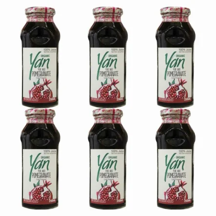 6 x Sok z Granatu Bio 250 ml - Yan