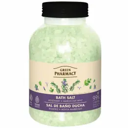 Sól do Kąpieli Rozmaryn i Mięta Marokańska 1 kg - Green Pharmacy