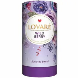 Herbata Czarna z Dodatkami Wild Berry 80 g - Lovare