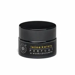 Perfumy w Wosku Pszczelim LEŚNE KWIATY 15 g - Miodowa Mydlarnia