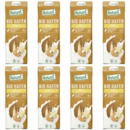 8 x Napój Owsiano-Waniliowy Bio 1 l UHT - Natumi