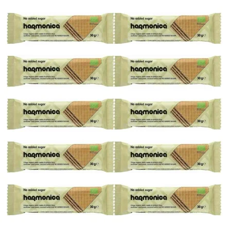 10 x Wafelek z Samopszy Bez Dodatku Cukru BIO 30 g - Harmonica