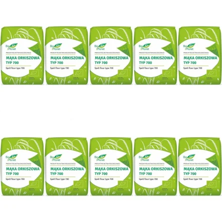 10 x Mąka Orkiszowa Typ 700 Bio 1 kg - Bio Planet