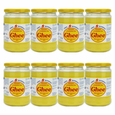 8 x Masło Klarowane Ghee Bio 480 g - Finck Naturkost