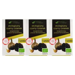 3 x Czarny Czosnek Bio (1 Sztuka) - Przetwory z Natury