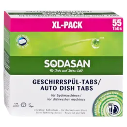Tabletki Do Zmywarek Ecocert 55 szt. - Sodasan