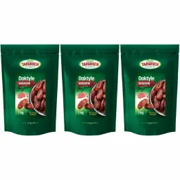 Zestaw 3 x Daktyle Suszone Bez Pestek 1 kg - Targroch