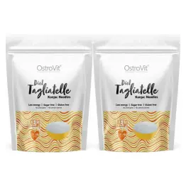 2 x Makaron Konjac Diet Tagliatelle Konjac Noodles Keto Friendly 400 g (250 g) - OstroVit