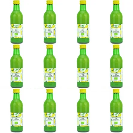 12 x Sok z Cytryn NFC Bio 250 ml - Bio Planet - Sok z Cytryny Eko