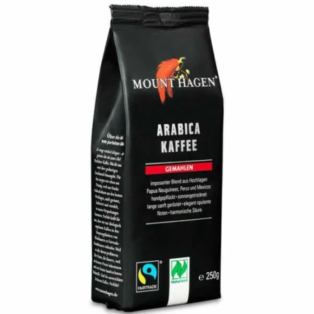 Kawa Mielona Arabica 100 % Fair Trade Bio 250 G Mount Hagen