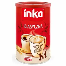 INKA Rozpuszczalna Kawa Zbożowa KLASYCZNA Puszka 200 g - Grana