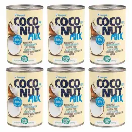 Zestaw 6 x Napój Kokosowy Coconut Milk Bio 400 ml Terrasana 
