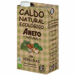 Bulion Warzywny w Płynie Bezglutenowy Bio 1 L - Aneto Natural