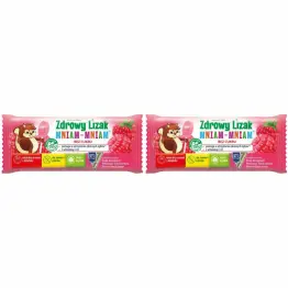 Zestaw 2 x Zdrowy Lizak Mniam-Mniam MALINA Łezka 6 g - Starpharma