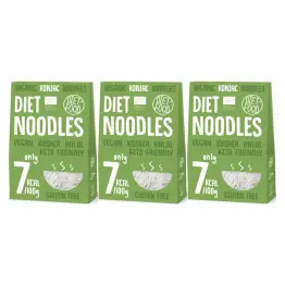 3 x Makaron Konjac Bio Organic Diet Noodles 300 g - Diet Food