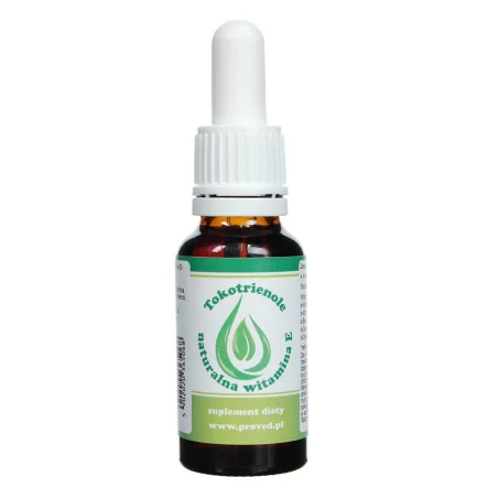 Tokotrienole - Naturalna Witamina E w Kroplach 20 ml - Proved