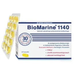 Olej z Wątroby Rekina 1140 60 Kapsułek - BioMarine