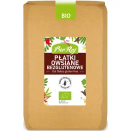 Płatki Owsiane Bezglutenowe Bio 1 Kg - Bio Raj