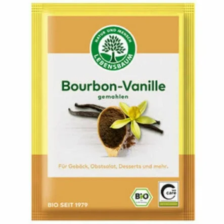 Wanilia Bourbon Mielona Bio 5 g - Lebensbaum