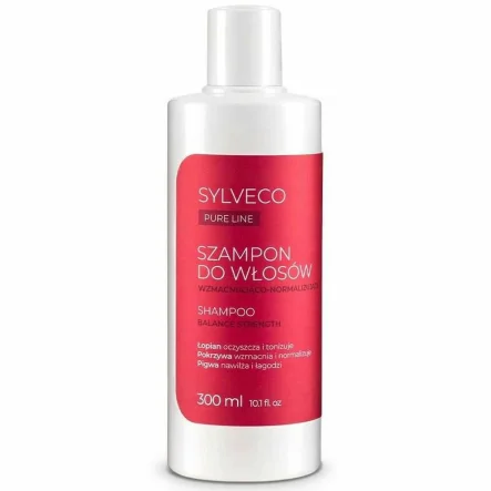 Szampon do Włosów Wzmacniająco- Normalizujący 300 ml - SYLVECO PURE LINE
