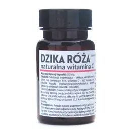 Dzika Róża - Naturalna Witamina C 30 Kapsułek - Herbapol Kraków