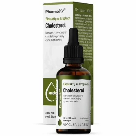Cholesterol Ekstrakty w Kroplach 30 ml - Pharmovit