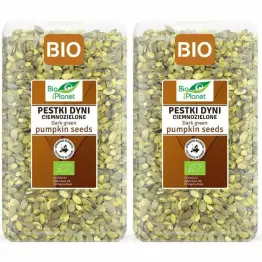 2 x Polskie Pestki Dyni Ciemnozielone Bio 1 kg - Bio Planet